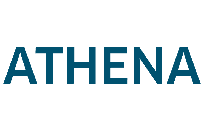 Das Logo von Athena.