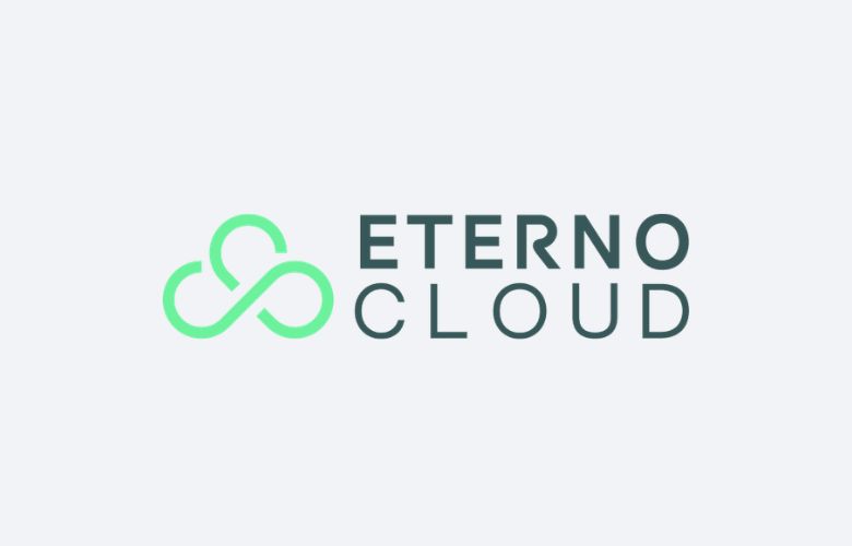 Das Logo von ETERNO Cloud. Das Logo von ETERNO Cloud.
