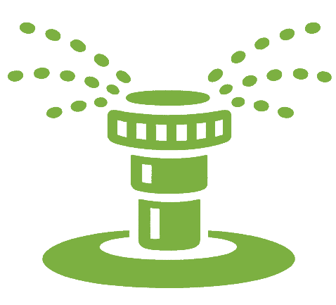 Water fountain icon representing website renaming process.