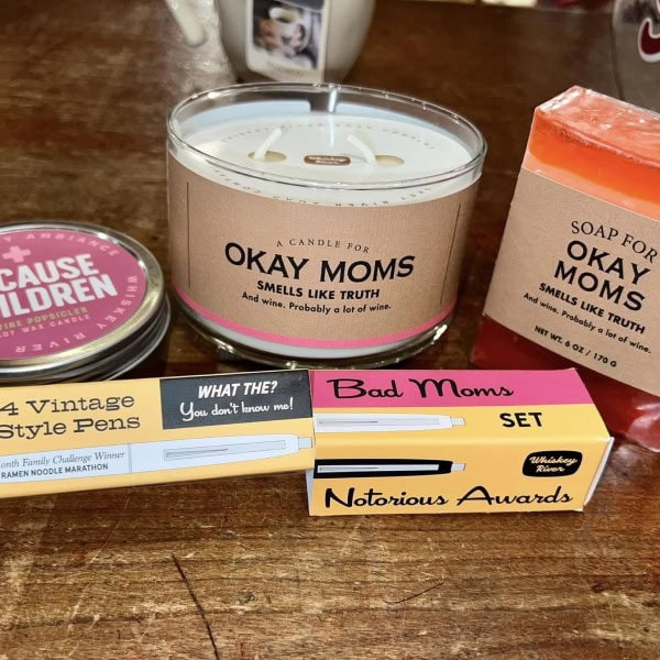 okay moms candle and soap