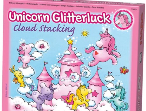 unicorn glitterluck cloud stacking