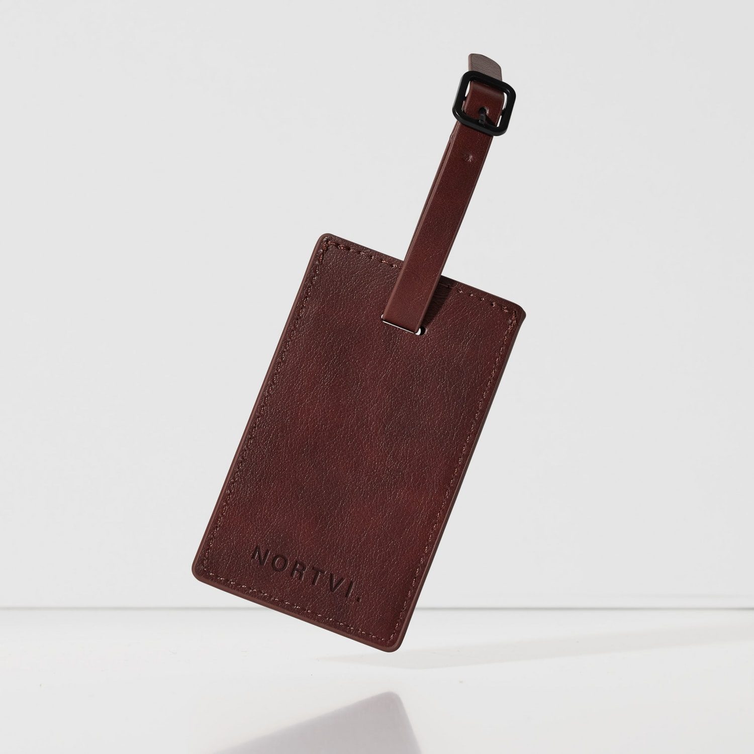 Luggage tag burgundy