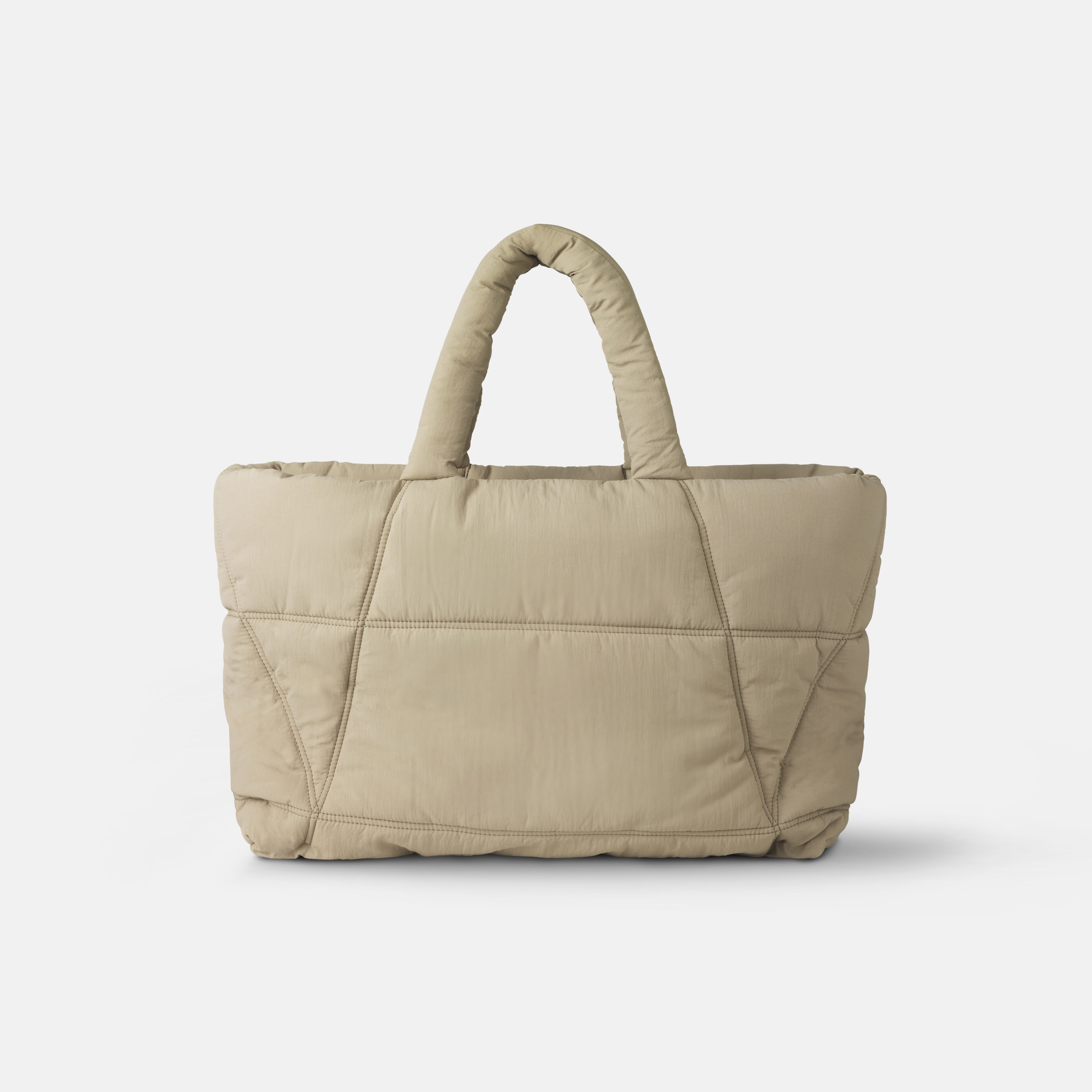 Puffer Bag Beige