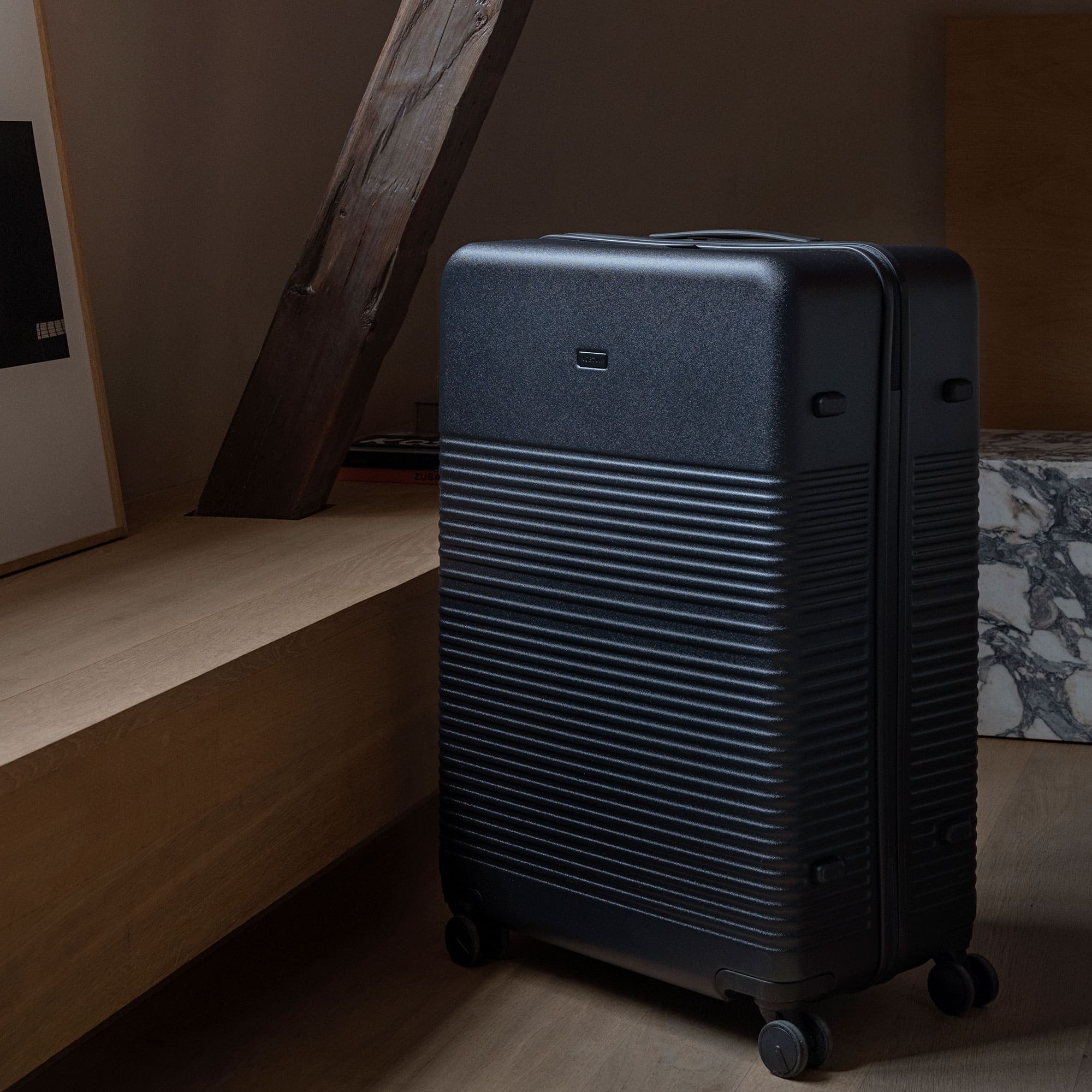 Check-in luggage black