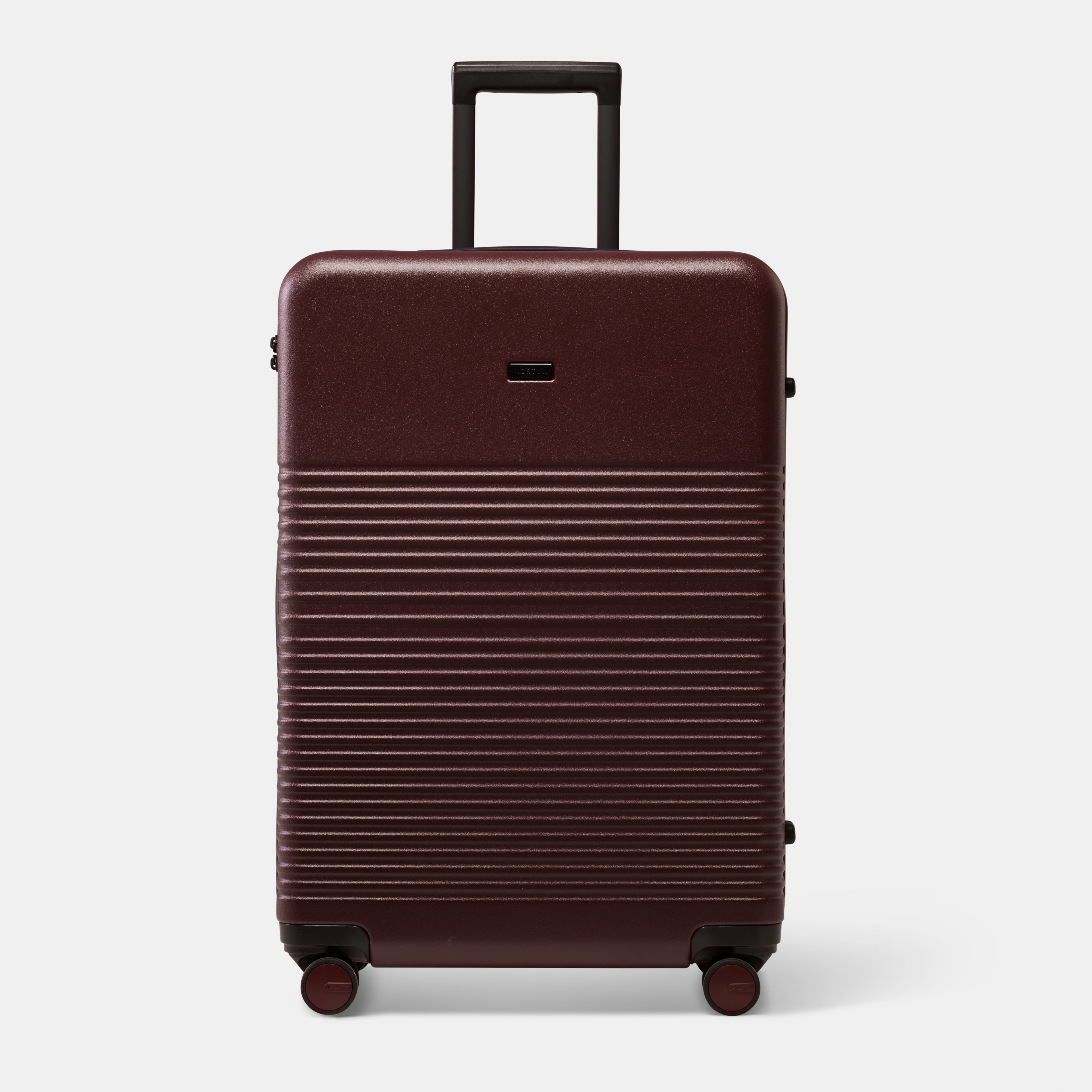 Medium Check-In Burgundy