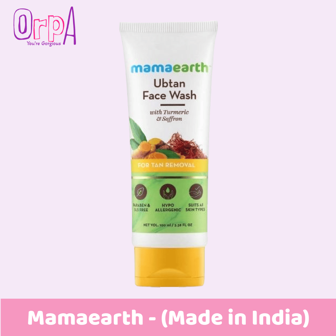 mamaearth ubtan face wash что это