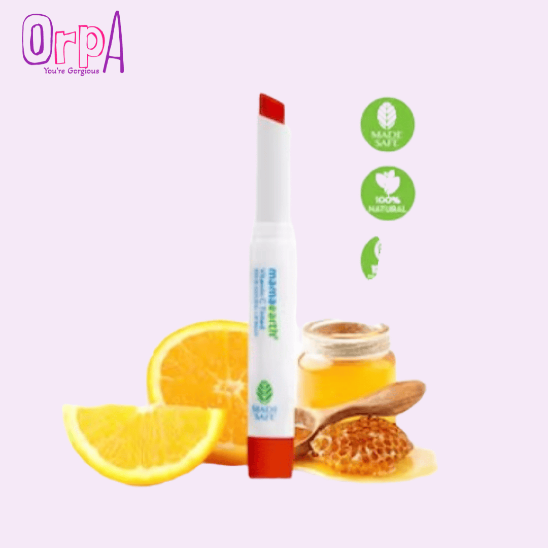 Mamaearth Vitamin C Tinted 100 Natural Lip Balm 20g Orpa