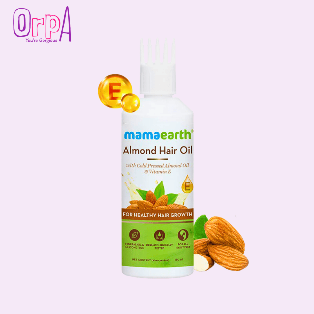 Mamaearth Almond Hair Oil 150ml Orpa