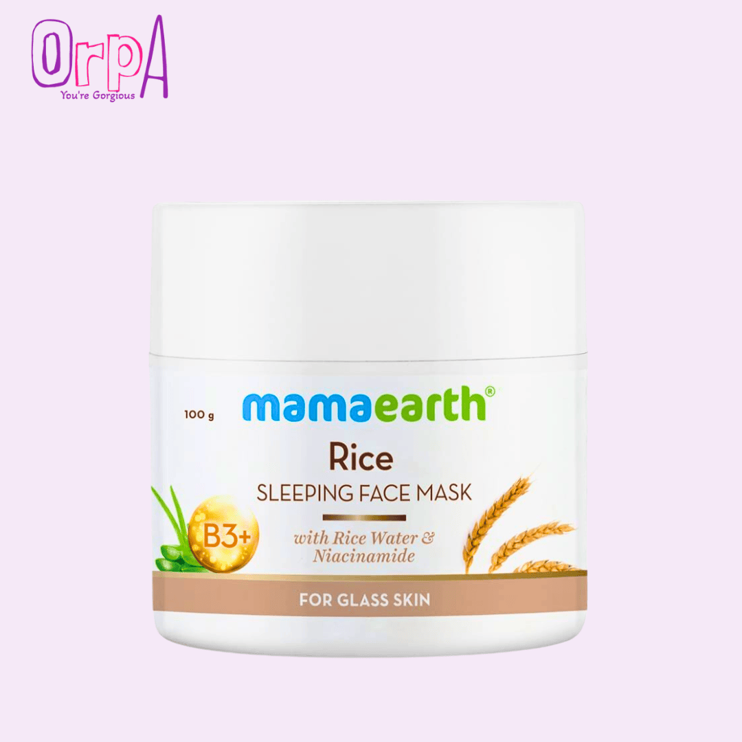 Mamaearth Rice Sleeping Face Mask 100g Orpa