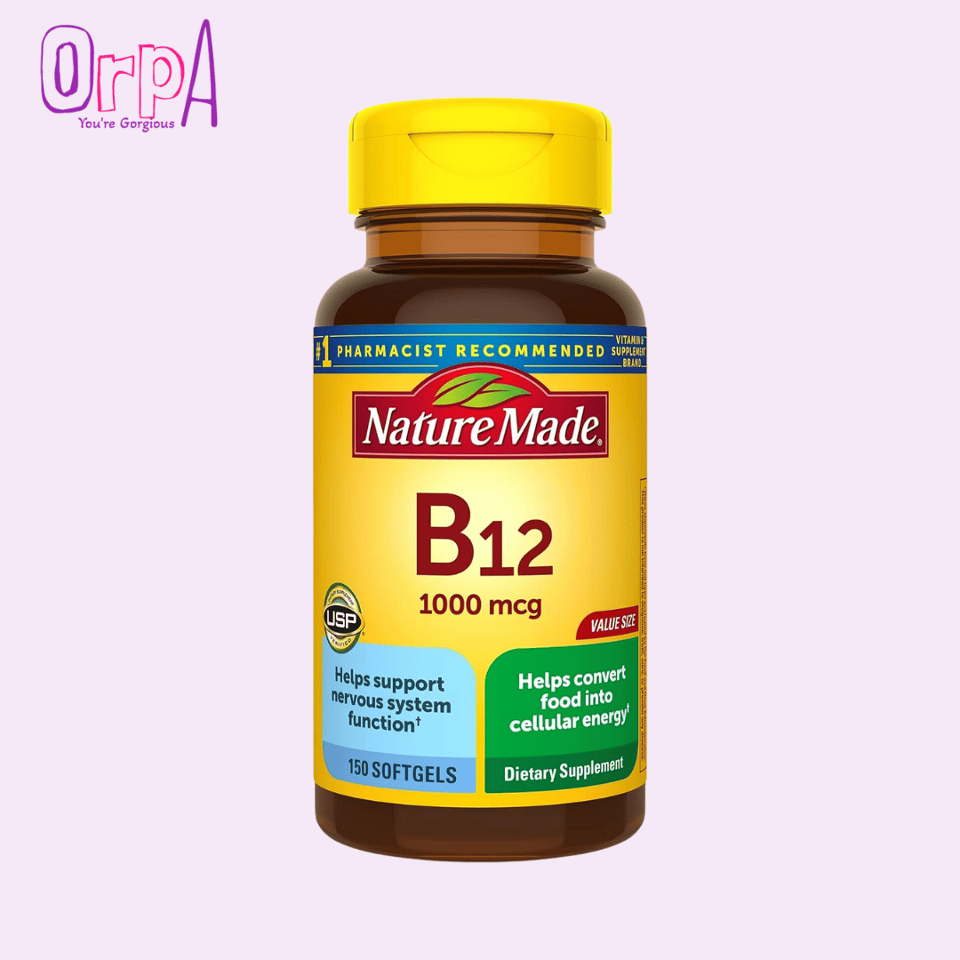 Nature Made Vitamin B12 1000 Mcg - 150 Softgels - Orpa