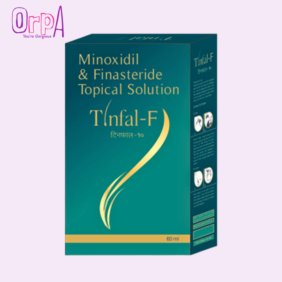 Tinfal F Minoxidil 5/0.1 Solution with Finasteride Topical Solution
