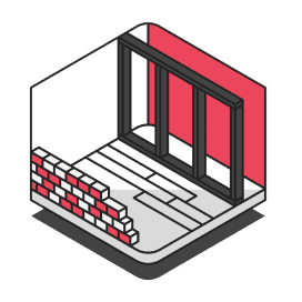 Construction color icon