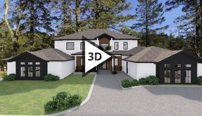 Riverway 3D Rendered Model Home 3D Model