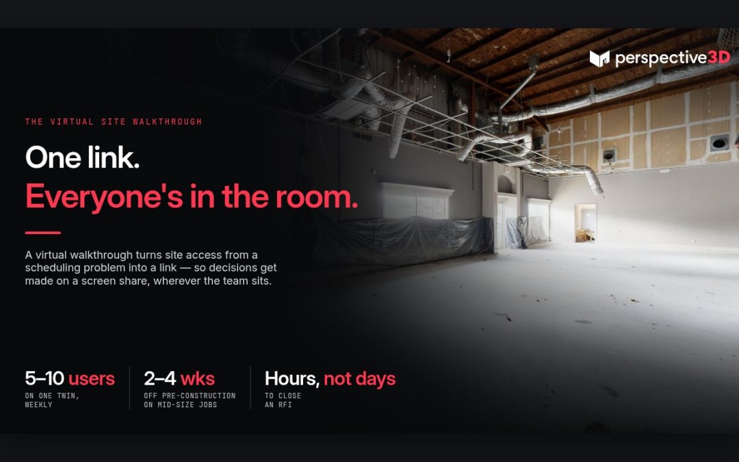 What does a Matterport digital twin change about a project?