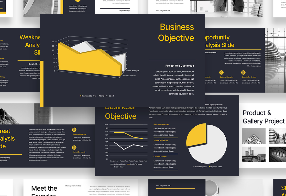Bold Modern Business Company Presentation