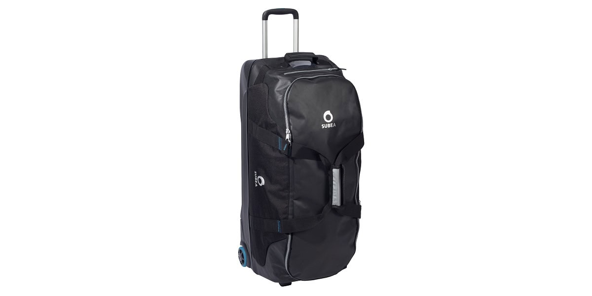 Sac de voyage robuste et pratique pour les passionnés d'activités sous-marines.
