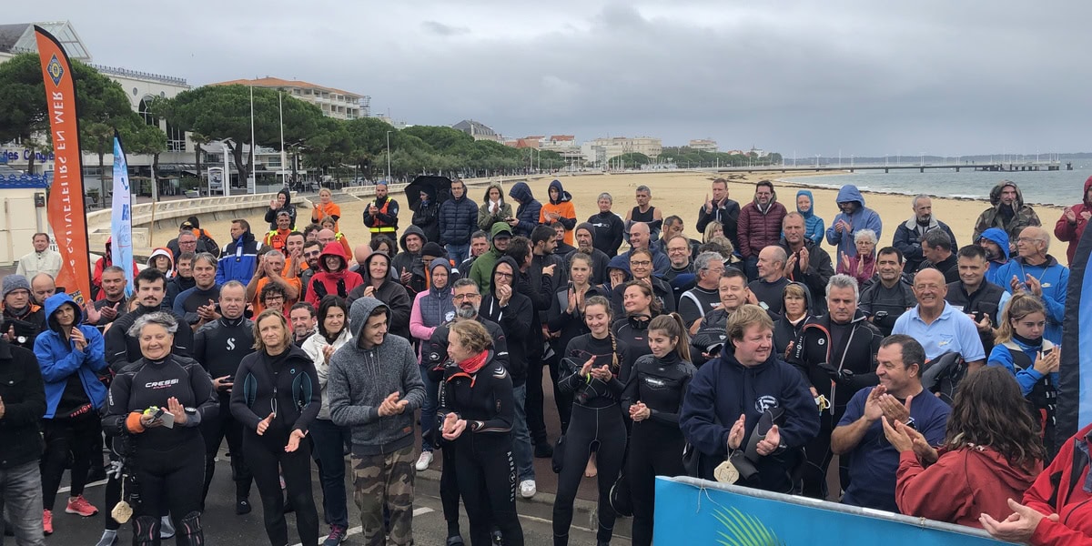 Nettoyage sous-marin bassin d'Arcachon