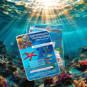 Découvrez les merveilles sous-marines avec ce guide de plongée étanche, essentiel pour explorer les récifs coralliens.