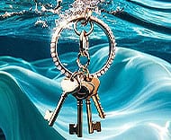 Porte Cles Plongee Sous Marine