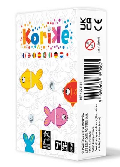 Un jeu de cartes coloré inspiré du monde sous-marin, idéal pour éveiller l'esprit d'aventure des jeunes plongeurs. #Explor...