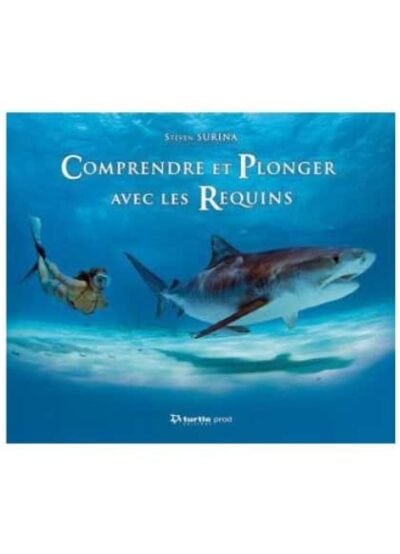 Un plongeur explore les profondeurs marines aux côtés d'un requin majestueux, illustrant l'harmonie possible avec la faune...