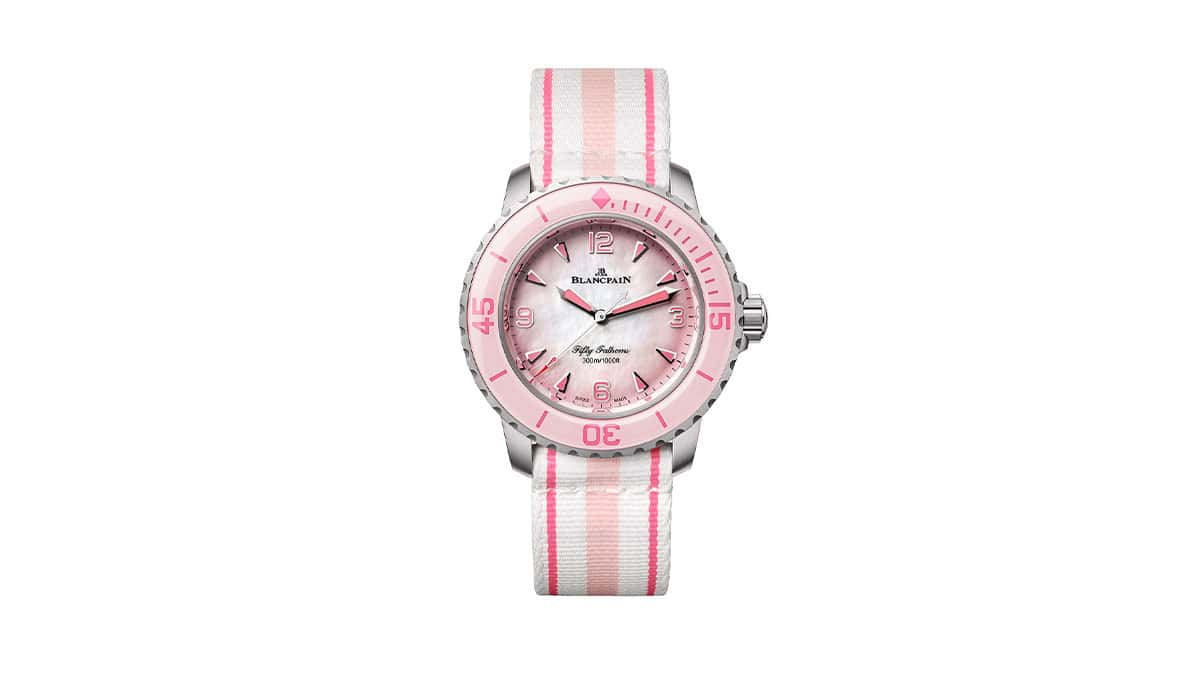 La montre Blancpain Fifty Fathoms allie élégance et fonctionnalité, idéale pour les passionnés de plongée.