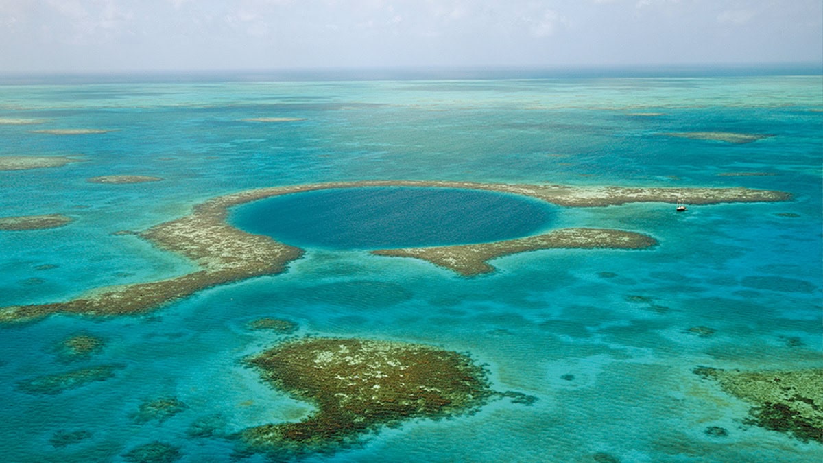 Le Grand Trou Bleu de Belize, joyau de la plongée, offre une aventure marine inoubliable au cœur d'un écosystème unique.