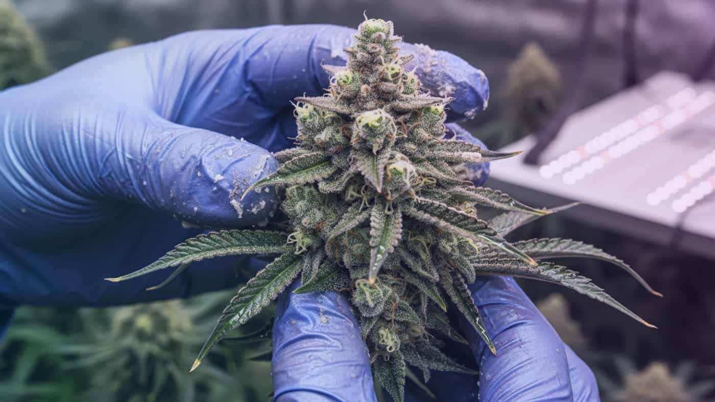 {Enjoying Alaskan Thunder Fuck bud in Oklahoma. This variety is a favorite in Oklahoma's booming cannabis scene, offering smooth flavor and dispensary-grade quality.}