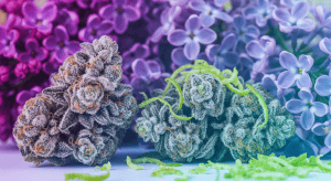 Best Lilac weed strains high in Terpineol for Effective Rest