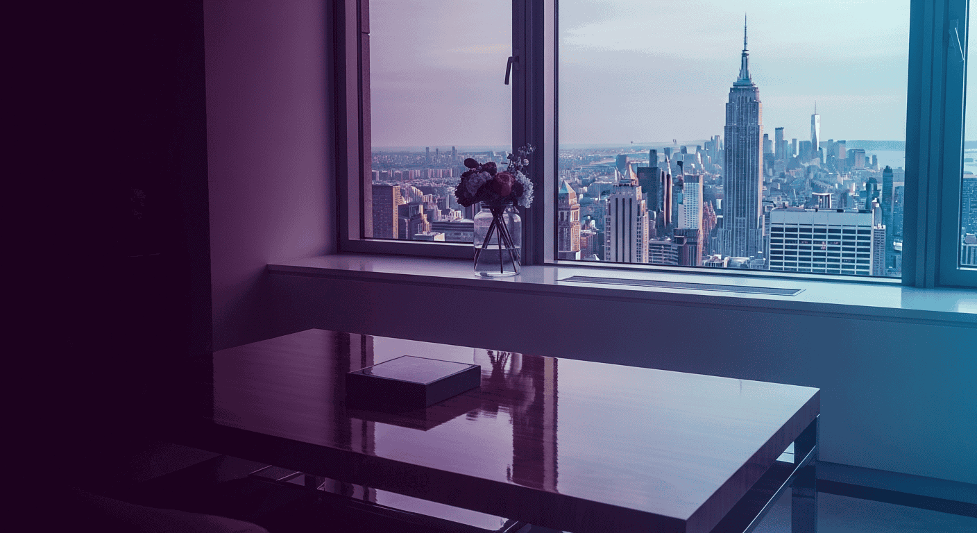 A discreet courier navigating Manhattan for a professional Weed Delivery NYC service.