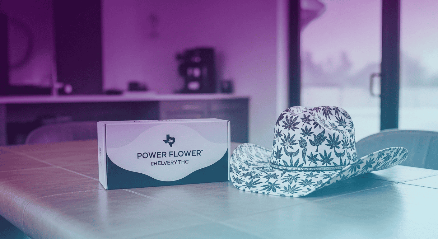 Discreet shipping boxes used for legal Weed Delivery Texas hemp orders.