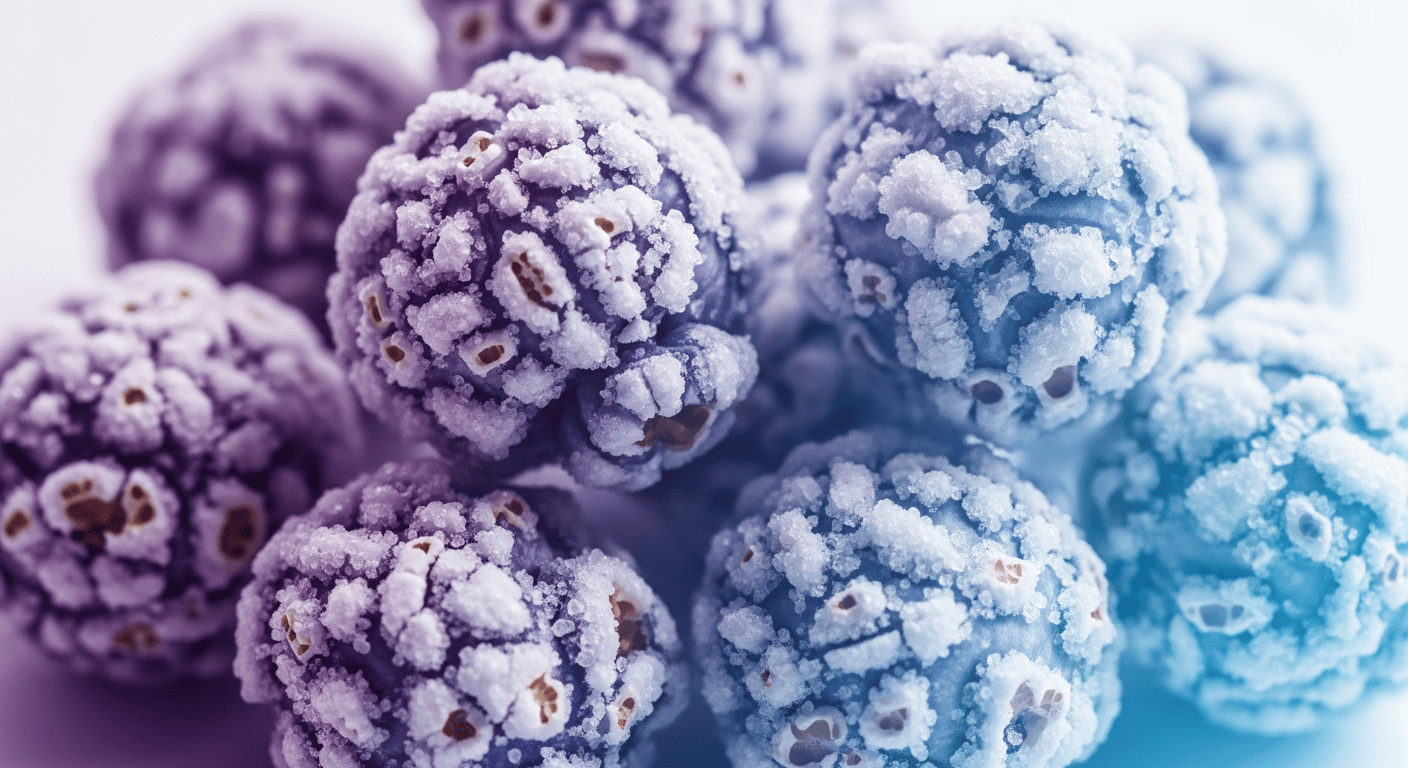 A jar of small but potent popcorn buds known as Cannabis Smalls.