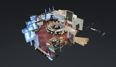 Taipei 101 Seafood Restaurant Banquet Room 3D Model