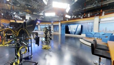 WGN TV News Studio 2 3D Model