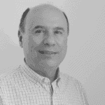 Portrait of Jorge F. from Reality Capture Experts in black and white.