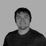Portrait of Michael S. from Reality Capture Experts in grayscale.