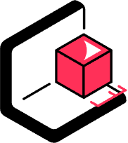 digital twin icon pink