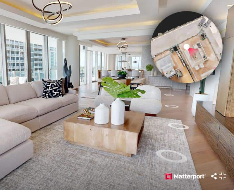 home details in matterport windo
