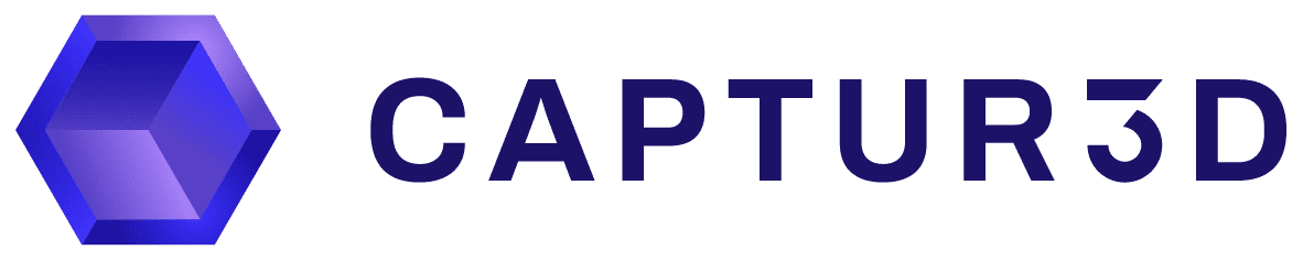 Logo of Reality Capture Experts with a hexagonal icon and text.