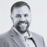 Professional headshot of Matthew M. from Ohio in grayscale.