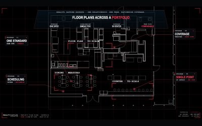 How do you get accurate floor plans for a test fit across a portfolio of locations?