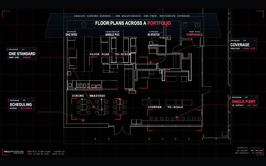 Architectural floor plan with detailed room layouts and measurements.