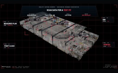 What does a space planner need from a scan to produce a reliable test fit?
