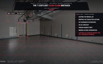 What Are the 7 Costliest Mistakes in Scan to BIM Projects?