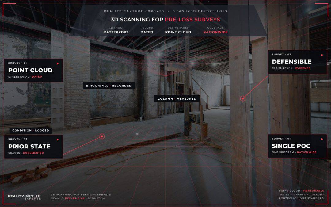 3D Scanning For Pre Loss Surveys