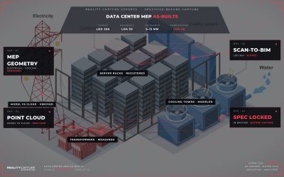 What LOD and LOA Do You Need for Data Center MEP As-Builts?