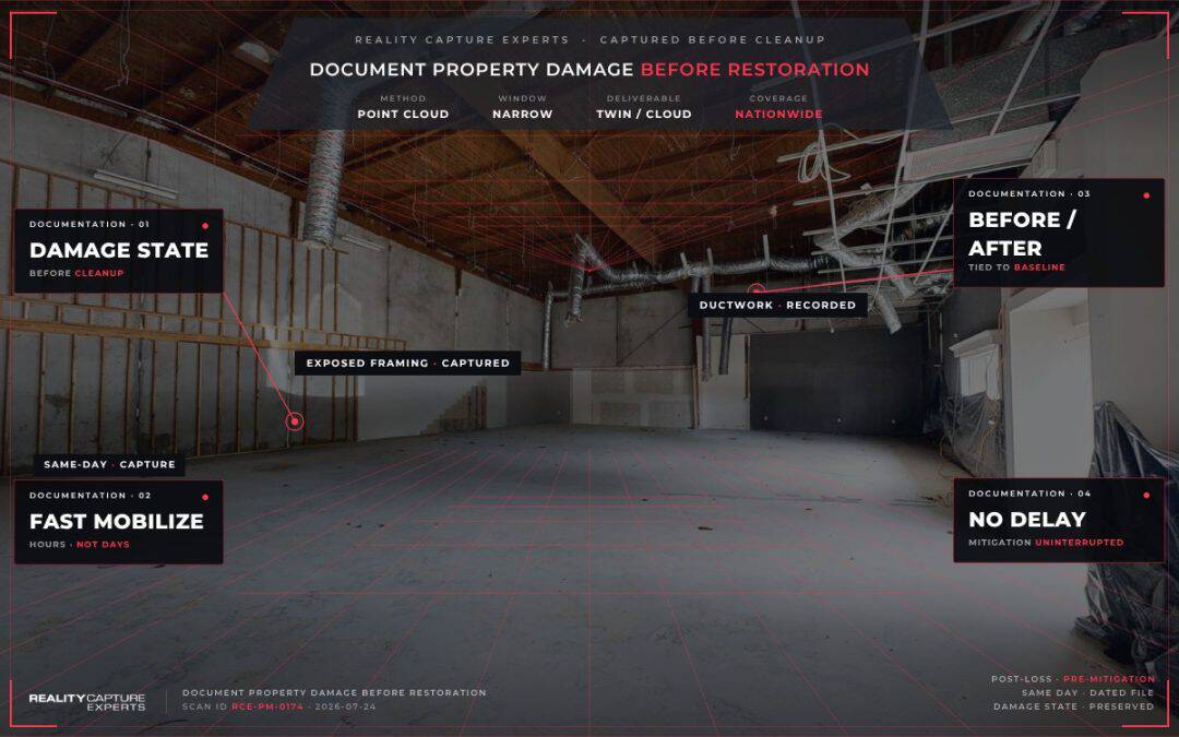 Document Property Damage Before Restoration