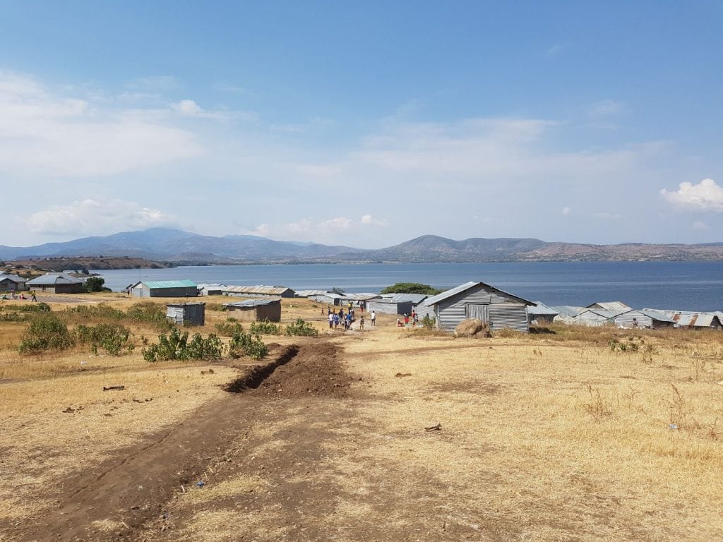 View of Kiwa Island looking towards the Lake