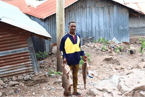 Ongata, a fisherman on Takawiri Island