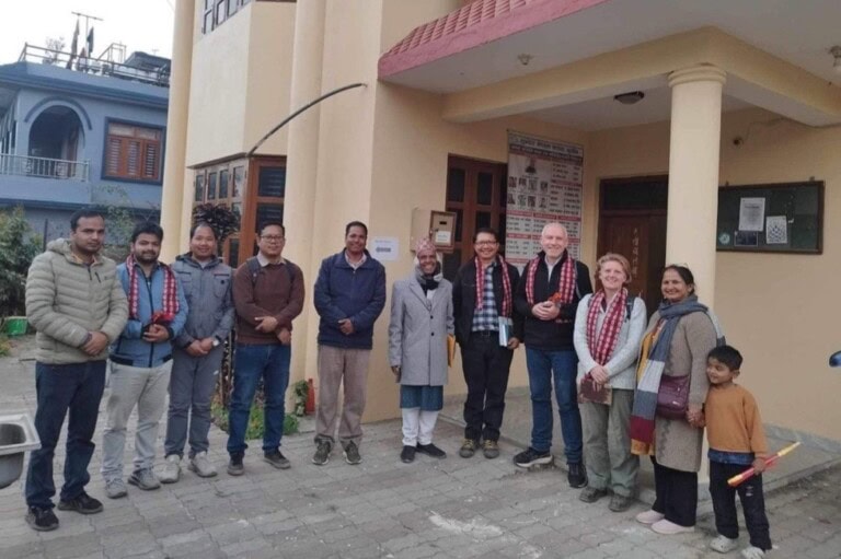 Eamon, Al and the Nepal team